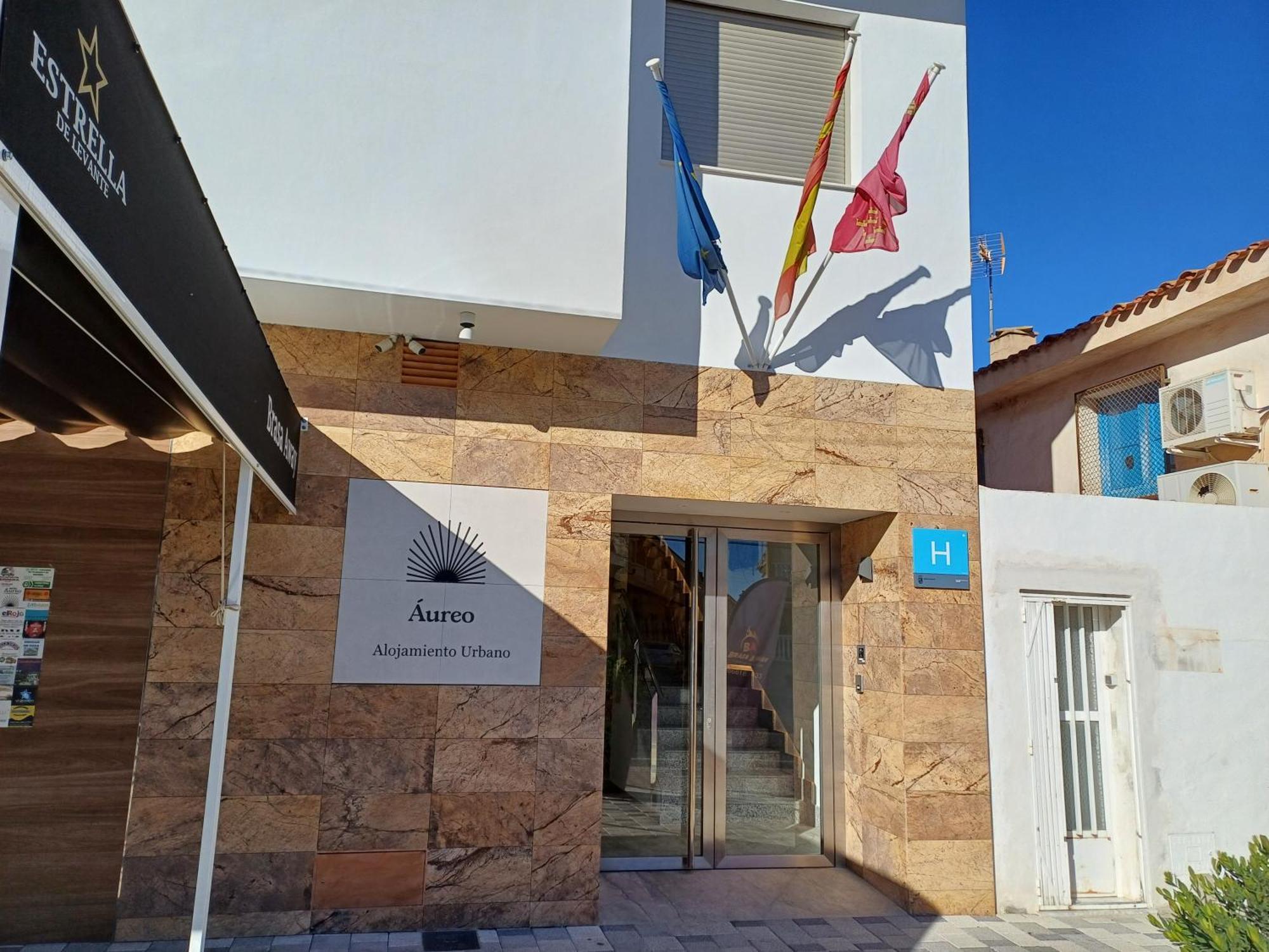 Aureo Alojamiento Urbano Abarán Exterior foto